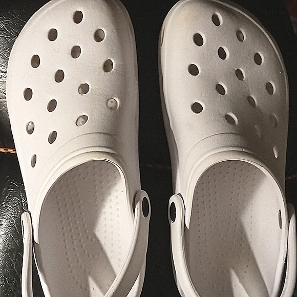 Time and Tru Shoes White Croc Like Clogs Poshmark